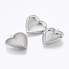 304 Stainless Steel Locket Pendants STAS-G146-23P-2