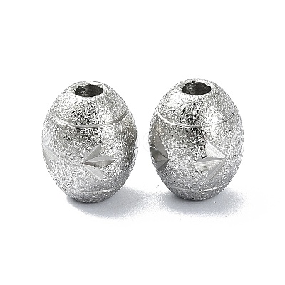 Tarnish Resistant 316 Surgical Stainless Steel Beads STAS-H191-05B-P-1