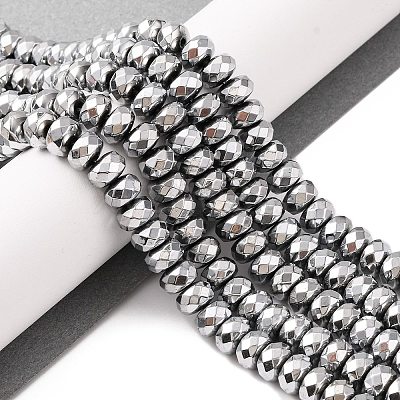 Electroplate Non-magnetic Synthetic Hematite Beads Strands G-J160-E-01-1