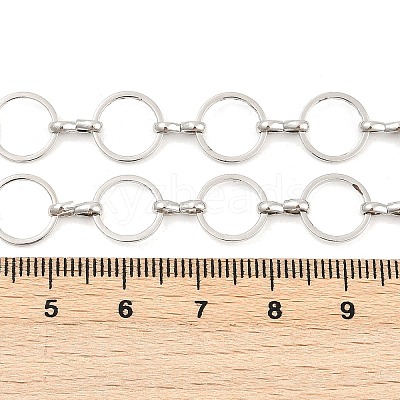 Rack Plating Ring Brass Link Chains CHC-M026-02P-02-1