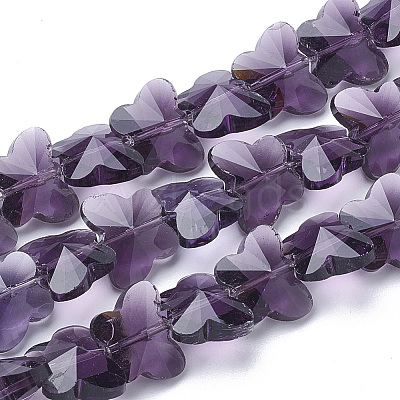 Transparent Glass Beads GLAA-Q066-10mm-B03-1