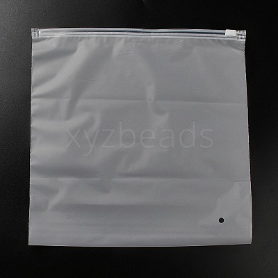 Transparent PE Jewelry Zip Top Storage Bags ABAG-H114-01F-1