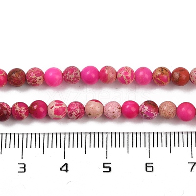 Dyed Natural Regalite/Imperial Jasper/Sea Sediment Jasper Beads Strands G-B124-C04-01-1