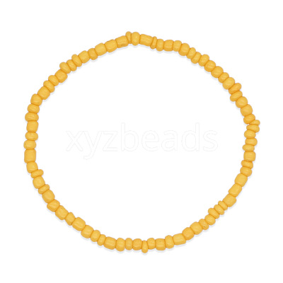 Glass Seed Beads Stretch Bracelets ZE8223-3-1
