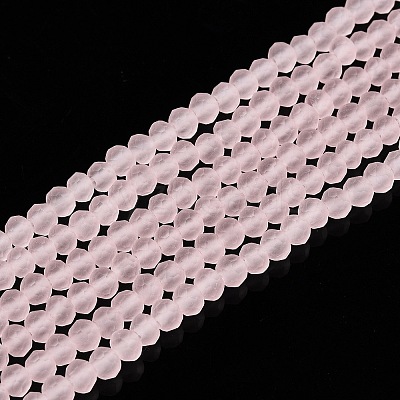 Transparent Glass Beads Strands EGLA-A044-T2mm-MD22-1
