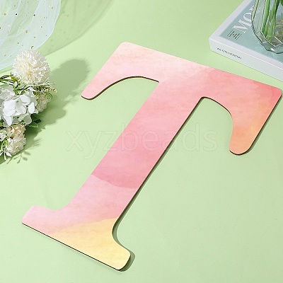 Letter Unfinished MDF Sheets WOOD-WH20012-008T-1