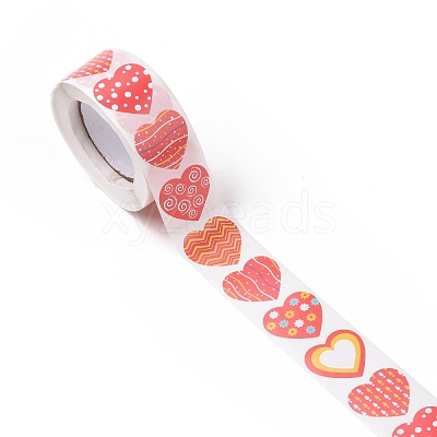 Valentine's Day Heart Paper Stickers DIY-I107-02C-1