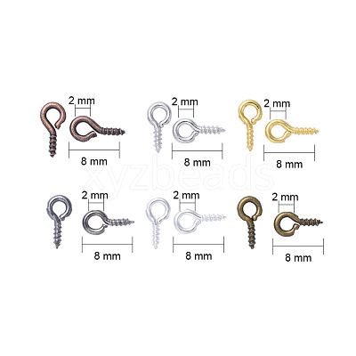 Iron Screw Eye Pin Peg Bails IFIN-YW0001-17-1