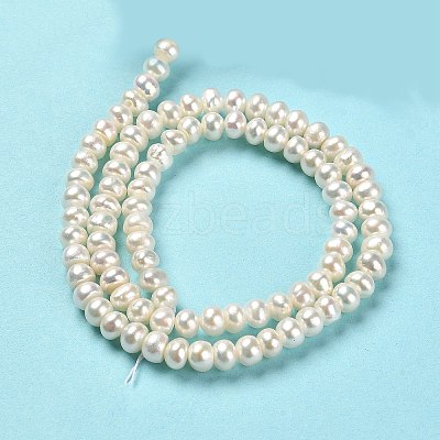 Natural Cultured Freshwater Pearl Beads Strands PEAR-J007-26-1