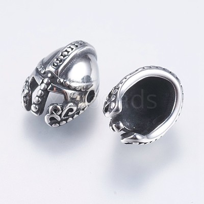 304 Stainless Steel Beads STAS-I069-28AS-1