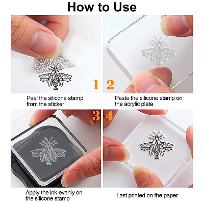Custom PVC Plastic Clear Stamps DIY-WH0448-0101-1