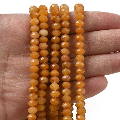 Natural Topaz Jade Bead Strands G-D344-A36-02-1