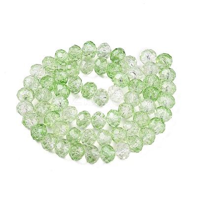 Transparent Glass Beads Strands GLAA-T023-6mm-A02-1