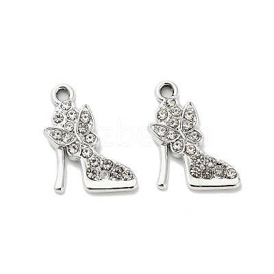 Alloy Crystal Pendants FIND-I043-04P-1