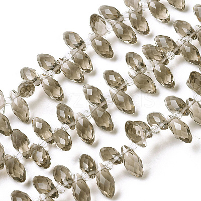 Crystal Glass Beads Strands X-GLAA-D033-29-1