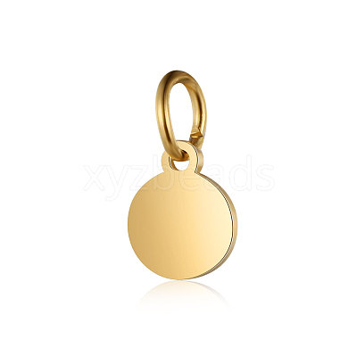 Ion Plating(IP) 304 Stainless Steel Pendants STAS-I311-33B-G-1