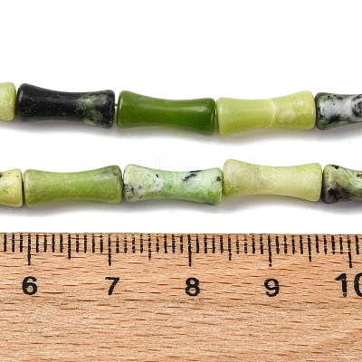 Natural Serpentine Beads Strands G-L624-G13-12x5mm-1