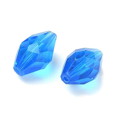 Imitation Austrian Crystal Beads SWAR-F054-9x6mm-25-1