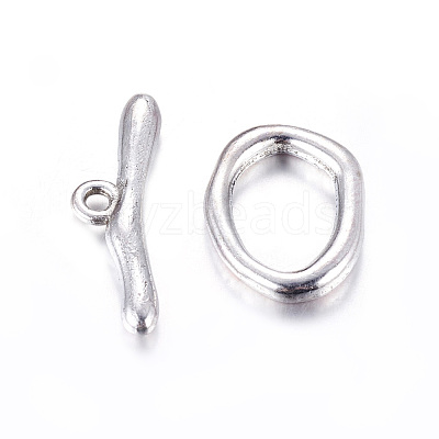 Alloy Toggle Clasps PALLOY-G014-AS-1