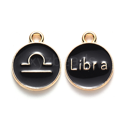 Alloy Enamel Pendants LS-X-ENAM-S124-01A-08K-1