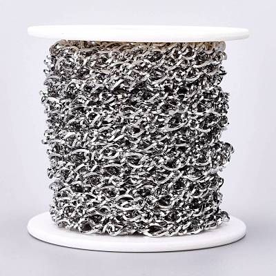 Tarnish Resistant 304 Stainless Steel Figaro Chains CHS-L001-138-0.8mm-1
