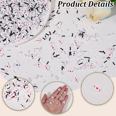 Handmade Polymer Clay Cabochons CLAY-SC0002-99A-1