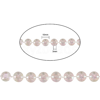 Handmade Plastic Beaded Chains CHC-CJ0001-55-1
