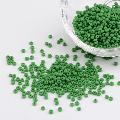 12/0 Opaque Colours Round Glass Seed Beads X-SEED-A010-2mm-47-1