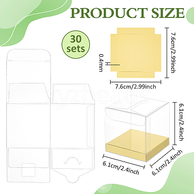 Folding PVC Gift Storage Boxes LS-CON-WH0110-57B-1
