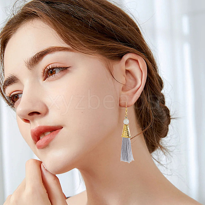 80Pcs 8 Styles Alloy Bead Cone & Bead Caps FIND-SP0020-74-1