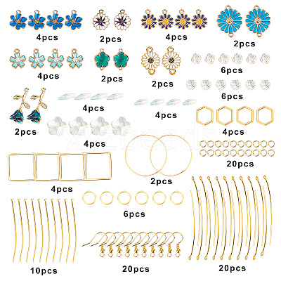 DIY Dangle Earring Making Kits DIY-SC0013-95-1