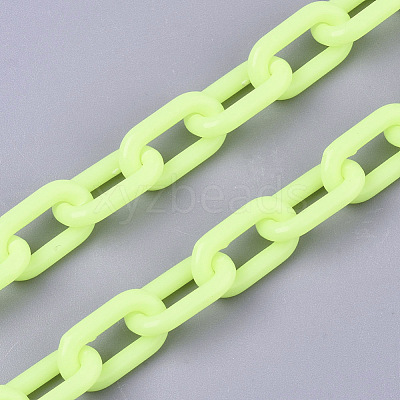 Opaque Acrylic Cable Chains X-SACR-N010-002I-1
