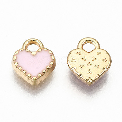 Alloy Enamel Charms ENAM-S126-015B-RS-1