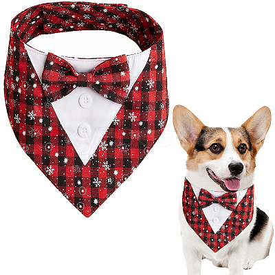 Polyester Pet Handkerchi AJEW-WH20009-28D-1