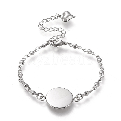 Tarnish Resistant 304 Stainless Steel Bracelet Making STAS-L248-001P-A-1