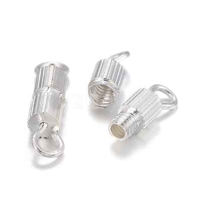 Brass Screw Clasps KK-TAC0002-68A-S-1