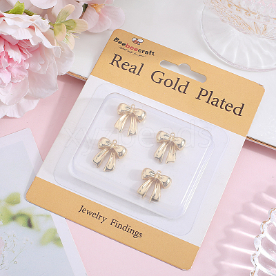 5Pcs Rack Plating Brass Pendants KK-BBC0015-10-1