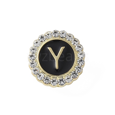 Letter Enamel Pins JEWB-S042-03Y-G-1