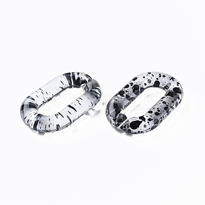 Transparent Acrylic Linking Rings OACR-N009-013A-08-1