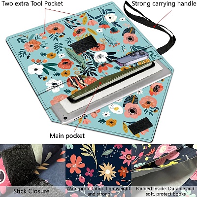 Polyester Book Cover AJEW-WH20043-009-1