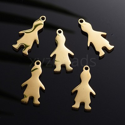 304 Stainless Steel Pendants STAS-I140-12G-1