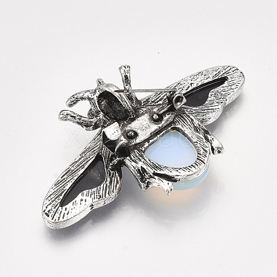 Opalite Brooches/Pendants X-G-S353-08N-1