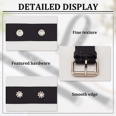 Imitation Leather Shirt Sleeve Holders AJEW-WH0314-422A-1