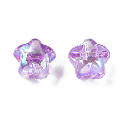 1-Hole Transparent Acrylic Buttons MACR-S373-129-C06-1