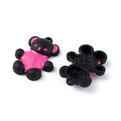 Spray Painted Alloy Pendants PALLOY-K001-41-1