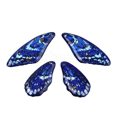 Epoxy Resin Pendants RESI-N045-02C-1