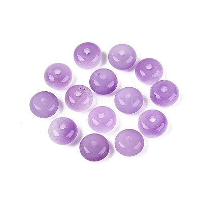 Baking Paint Imitation Jade Glass Beads GL-N006-01B-01-1