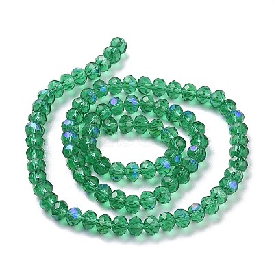 Electroplate Glass Beads Strands EGLA-A044-T1mm-L18-1
