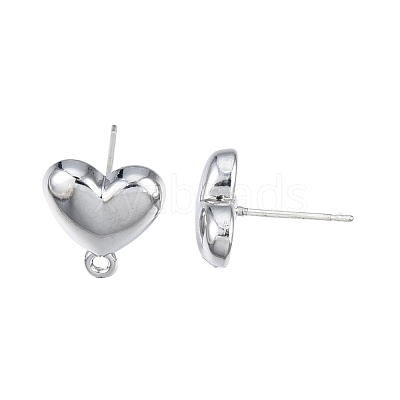 Alloy Stud Earring Findings PALLOY-N150-86P-1