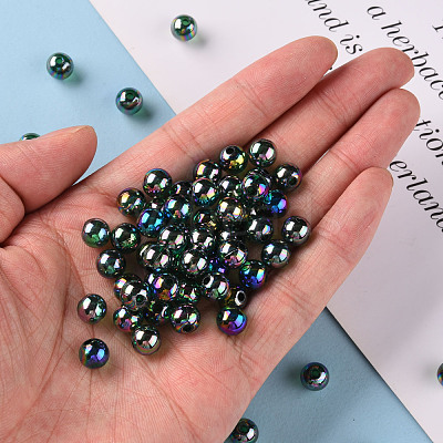 Transparent Acrylic Beads MACR-S370-B8mm-735-1